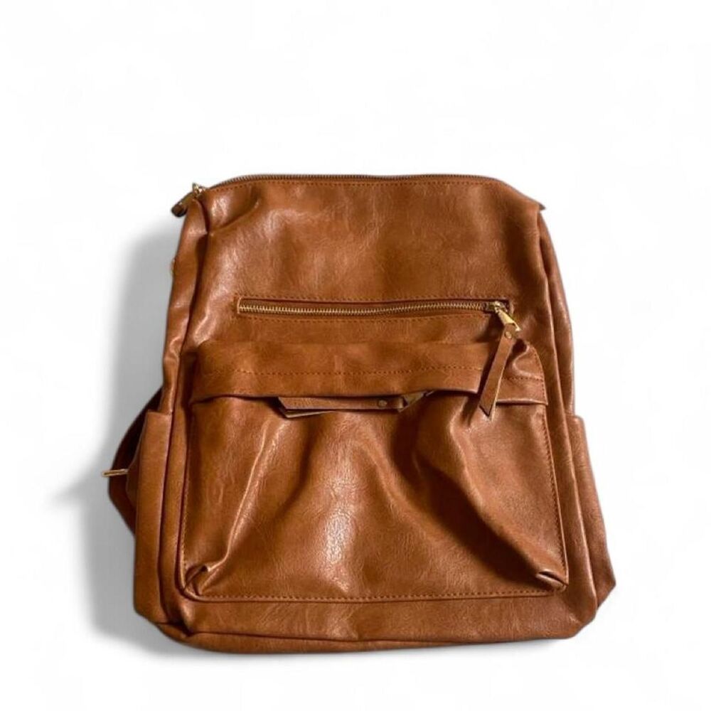 Women's Brown and Tan Bag